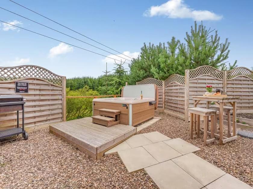 איירדריי Lochinvar - Clydesdale Log Cabin With Hot Tub מראה חיצוני תמונה