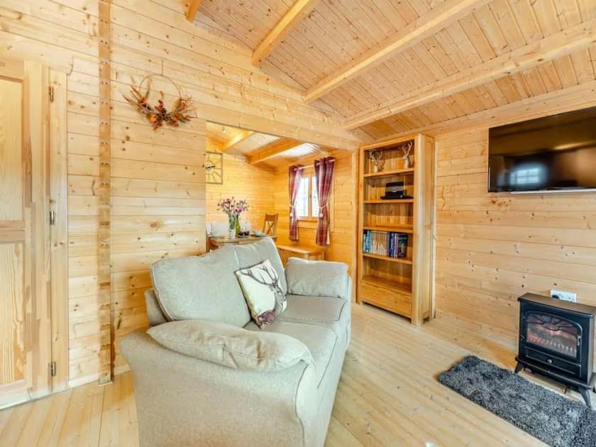 איירדריי Lochinvar - Clydesdale Log Cabin With Hot Tub מראה חיצוני תמונה