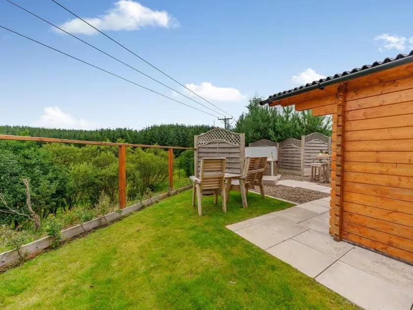 איירדריי Lochinvar - Clydesdale Log Cabin With Hot Tub מראה חיצוני תמונה